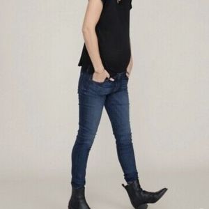 Hatch x Current/Elliott Stiletto Maternity Skinny Jeans
